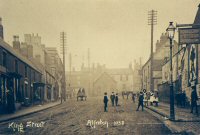 Alfreton King Street showing old Moot Hall