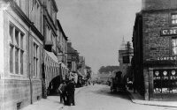 Alfreton High Street at the Junction of King Street