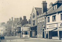 High Street Alfreton Barclays Bank on right