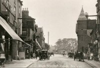 Alfreton High street early 1900s