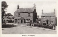 Riddings Market Place Postcard