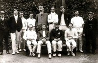 Rididngs Cricket Club Thomas Haden Oakes with beard in back row