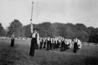 Marching Band, Riddings Park (1950's)