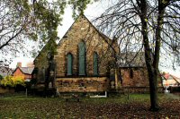 Church of St. Thomas, A rear view of the Church from the graveyard, 2014