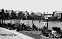 The tennis courts at Somercotes, which are now a multi-user all weather sports area.