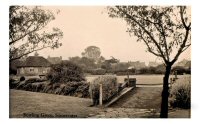 The Bowling Green, Somercotes. The photographs dates from around the 1950s