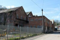 Pye Bridge Industrial Estate 2014 (Old Ironworks Buildings)the remains of the Railway lines are still visible at the top of this Road