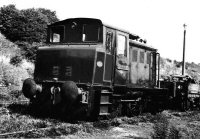 Locomotive at Riddings Ironworks 1968, Stanton 39 Built British North 27413 1958