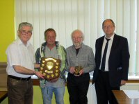 Somercotes Parish Council Allotments  Competition 2013 Jim Spibey Memorial Trophy Presentation 2013