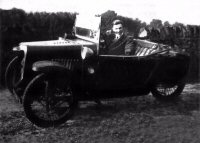 In what is believed to be his first car