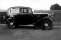 Mr. Vertigan was a School Teacher at Somercotes he always had an interest in cars Morris Eight 1940