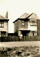 Home purchased in 1934 by the Vertigans, photograph taken in 1936