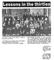 Somercotes Junior School pupils 1938