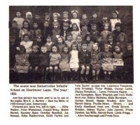 Somercotes Sleetmoor Lane Infants School 1922