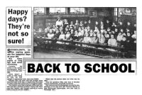 Somercotes Sleetmoor Lane School Teacher and Pupils 1917