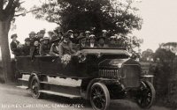 Argyles Charabanc at Somercotes all ready for a day out