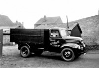 E R Ball's lorry. A Local Coal & Coke Merchants, Leabrooks