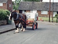 Still using the horse & cart around Somercotes for collections of metal