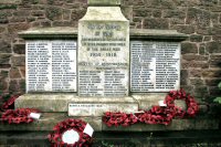 Somercotes War Memorial at St. Thomas Church 2012