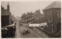 Celebrations for the Silver Jubilee of King George & Queen Mary on Queen Street off Birchwood Lane in 1935