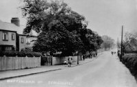 Nottingham Road Somercotes before the Greyhound Stadium was removed, and the Cotes Park Pub and Industrial Estate was built