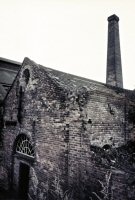 One of the old ironworks building after closure