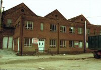 A security office in the Pye Bridge Industrial estate another of the old retained buildings