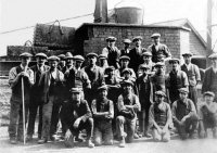 Group of workers at Riddings Ironworks