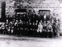 Members of Staff and workers at Riddings Ironworks