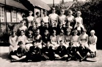 Pupils at Somercotes School thought to be in the 1950s