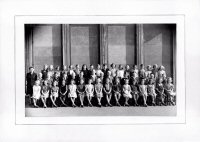 SOmercotes School Photograph of Pupils and Teacher 1940s