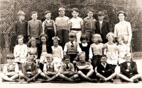 Somercotes School class photograph Pupils and Teacher date not known