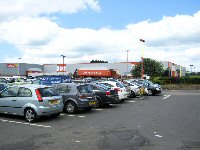 B&Q DIY Superstore now B&M Bargains Nottingham Road - 2014.