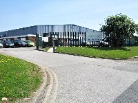 Lincoln House Furnishings, (DFS factory) producing Sofas and other furniture Birchwood Way, Cotes Park Industrial Estate - 2014.