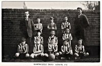 Somercotes Boys School Football Team date not known.