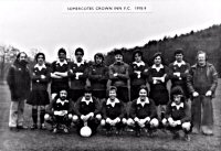 Somercotes Crown Inn Football Team 1978-79 season.