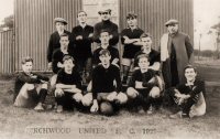 Birchwood United Football Team 1922-23 season.