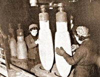 Riddings Iron Foundry making shells in World War II.