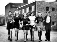 Photograph that appeared in the local Newspapers for recruitment of workers in 1973. Left to Right: Diane Waddoups, Marilyn Reddington, Barbara Allan, Angela Hinchley, Lynn Drakeley & Carol Whamby.