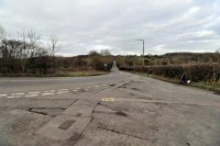 The junction of Cockshut Lane, and Birchwood Lane 2018.