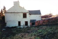 One of the Victoria Cottages at Lower Birchwood the homes of the mine managers and officials.