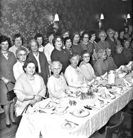 Somercotes Towns Women's Guild New Year Paarty 6th January 1971.