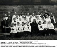 St. Thomas Church Choir circa 1946.