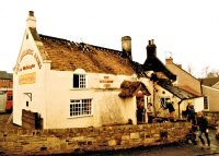 Fire at the Moulders Arms Riddings date not known.